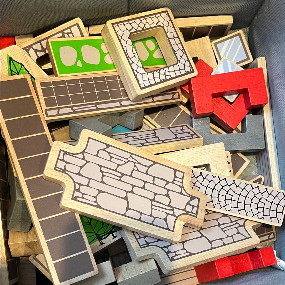 Begin again Wooden Building Blocks Set(architect set)
